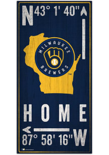 Milwaukee Brewers Coordinate Sign
