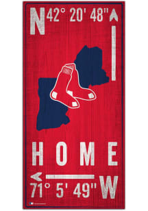 Boston Red Sox Coordinate Sign