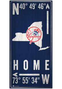 New York Yankees Coordinate Sign