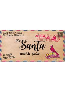 St Louis Cardinals To Santa Decor