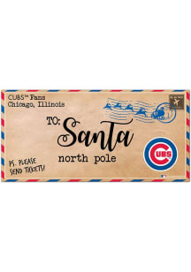 Chicago Cubs To Santa Decor