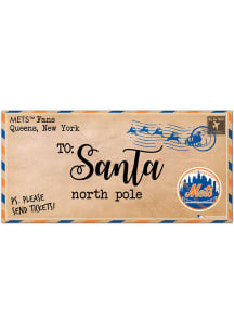 New York Mets To Santa Sign