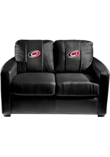 Carolina Hurricanes Faux Leather Love Seat