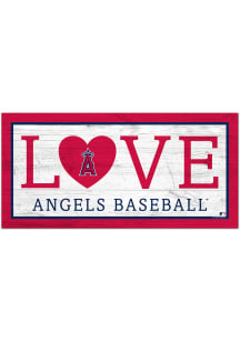 Los Angeles Angels Love 6x12 Sign