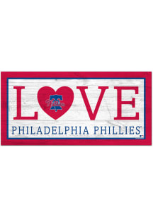 Philadelphia Phillies Love 6x12 Sign