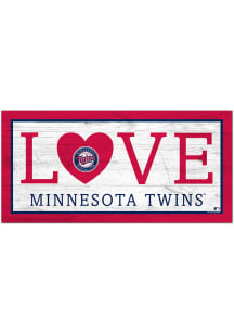 Minnesota Twins Love 6x12 Sign