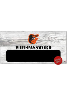 Baltimore Orioles Wifi Password 6x12 Sign