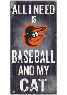 Baltimore Orioles Baseball and My Cat Sign