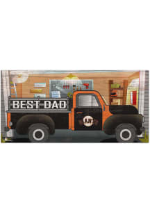 San Francisco Giants Best Dad Truck Sign