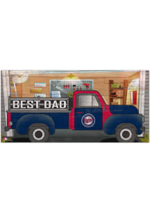 Minnesota Twins Best Dad Truck Sign