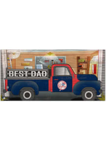 New York Yankees Best Dad Truck Sign