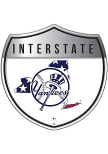 New York Yankees Patriotic Interstate Metal Sign