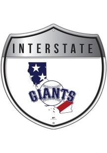 San Francisco Giants 12 Inch Patriotic Interstate Metal Sign