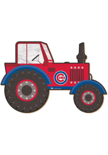 Chicago Cubs Tractor Cutout Sign