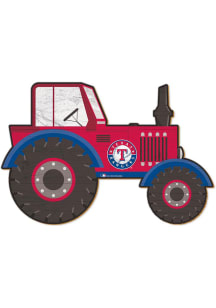 Texas Rangers Tractor Cutout Sign