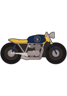 Milwaukee Brewers Motorcycle Cutout Sign