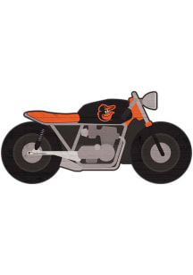 Baltimore Orioles Motorcycle Cutout Sign