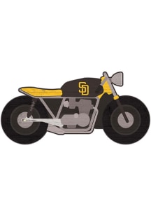 San Diego Padres Motorcycle Cutout Sign