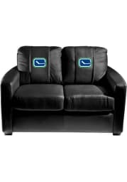 Vancouver Canucks Faux Leather Love Seat