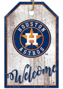 Houston Astros Welcome Team Tag Sign