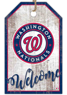 Washington Nationals Welcome Team Tag Sign