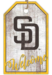 San Diego Padres Welcome Team Tag Sign