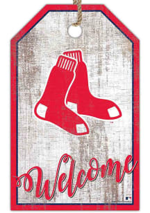 Boston Red Sox Welcome Team Tag Sign