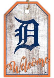 Detroit Tigers Welcome Team Tag Sign