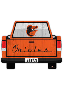 Baltimore Orioles Truck Back Cutout Sign