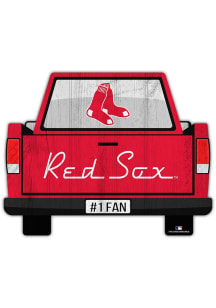 Boston Red Sox Truck Back Cutout Sign