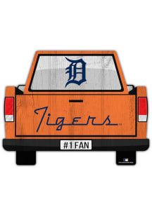 Detroit Tigers Truck Back Cutout Sign