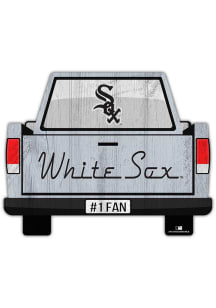 Chicago White Sox Truck Back Cutout Sign