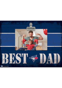 Toronto Blue Jays Best Dad Clip Picture Frame