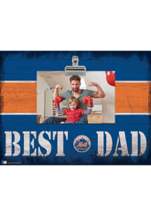 New York Mets Best Dad Clip Picture Frame