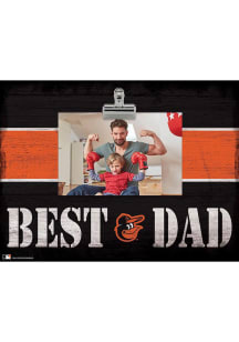 Baltimore Orioles Best Dad Clip Picture Frame