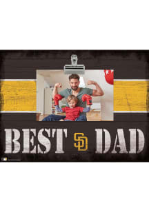 San Diego Padres Best Dad Clip Picture Frame
