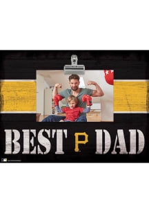 Pittsburgh Pirates Best Dad Clip Picture Frame