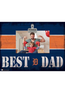 Detroit Tigers Best Dad Clip Picture Frame