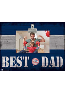 New York Yankees Best Dad Clip Picture Frame