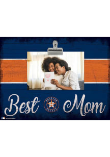 Houston Astros Best Mom Clip Picture Frame