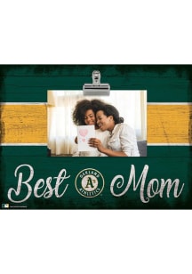 Oakland Athletics Best Mom Clip Picture Frame