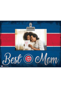 Chicago Cubs Best Mom Clip Picture Frame