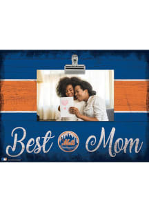 New York Mets Best Mom Clip Picture Frame