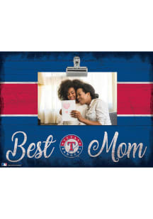 Texas Rangers Best Mom Clip Picture Frame