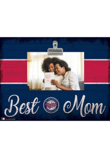 Minnesota Twins Best Mom Clip Picture Frame