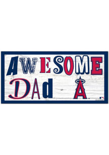 Los Angeles Angels Awesome Dad Sign