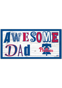 Philadelphia Phillies Awesome Dad Sign