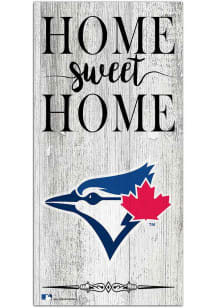 Toronto Blue Jays Home Sweet Home Whitewashed Sign