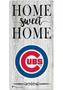 Chicago Cubs Home Sweet Home Whitewashed Sign