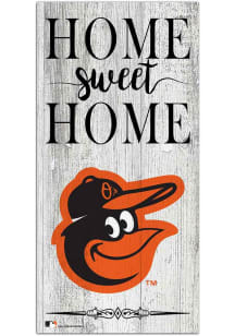Baltimore Orioles Home Sweet Home Whitewashed Sign